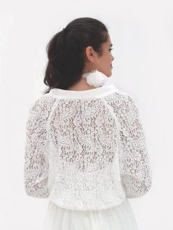 Poirier T-131 Top Lace -Poirier Trouwjurk poirier t 131 top lace 4