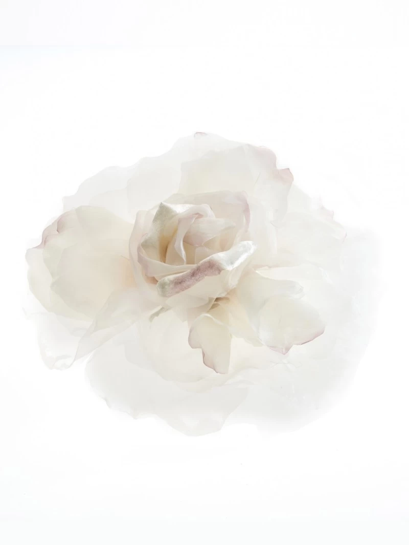 Poirier HT-201-Ivory/Pink Bloem 3 Poirier HT-201-Ivory/Pink Bloem