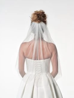 Poirier S12-075-1-SOFT-Wit Sluier