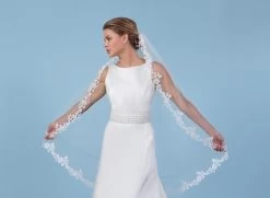 Sluier S134-120 | Poirier -Poirier Trouwjurk s134 120 1 soft 002 1 1