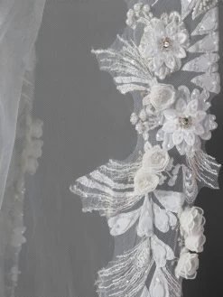 Poirier S142-350/1/MED Sluier -Poirier Trouwjurk s142 350 1 med 002 03 1