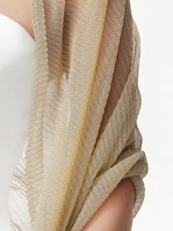 Poirier S143 Sjaal Goud -Poirier Trouwjurk s143 030 s143 030 07