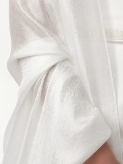 Poirier S144 Stola Ivoor -Poirier Trouwjurk s144 002 s144 002 12