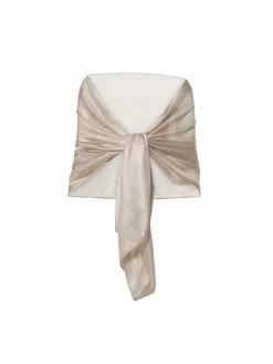 Poirier S144 Stola Champagne -Poirier Trouwjurk s144 009 s144 009 04