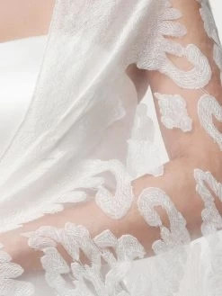 Poirier S145 Sjaal -Poirier Trouwjurk s145 002 s145 002 06