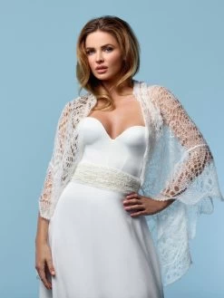 Poirier S163 Gebreide Stola Mohair