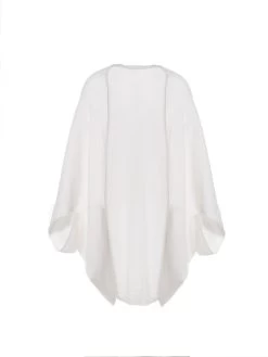 Poirier S177 Poncho Ivoor -Poirier Trouwjurk s177 002 s177 002 02