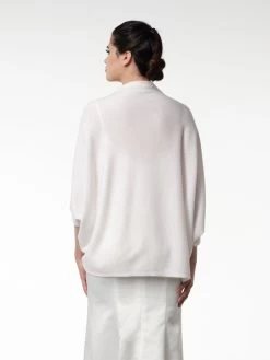 Poirier S177 Poncho Ivoor -Poirier Trouwjurk s177 002 s177 002 06