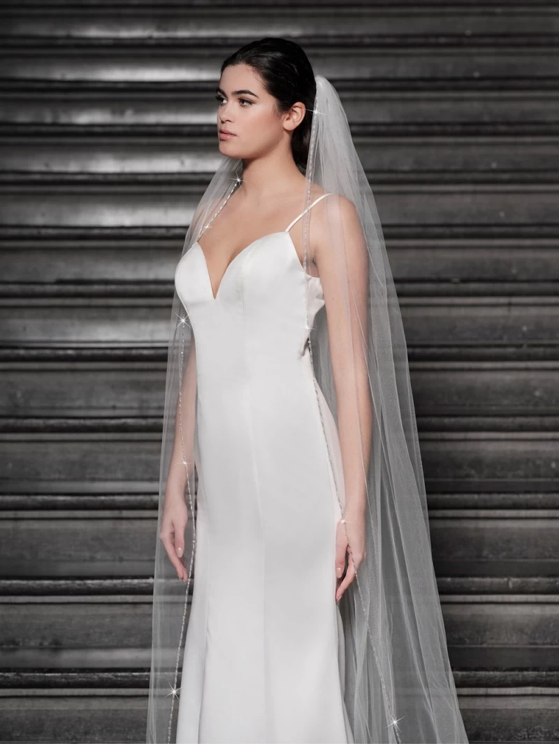 Poirier Enkellaagse Sluier S215-300/1/MED 4 Poirier Enkellaagse Sluier S215-300/1/MED - Afbeelding 2