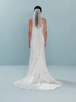 Poirier S225-120-1-Soft Sluier -Poirier Trouwjurk s225 120 1 soft 002 s225 120 002 03