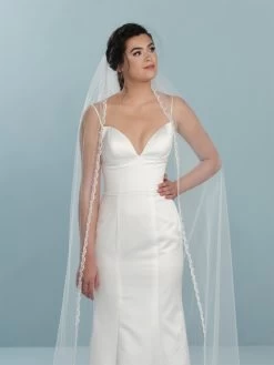 Poirier S225-280-1-Soft Sluier -Poirier Trouwjurk s225 280 1 soft 002 s225 280 002 02