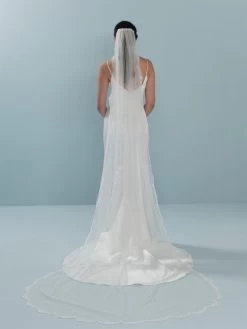 Poirier S226-280-1-Soft Sluier -Poirier Trouwjurk s226 280 1 soft 002 s226 280 002 03