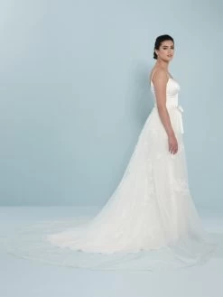 Poirier S312-250 Overrok -Poirier Trouwjurk s312 250 002 s312 250 002 04