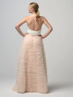 Poirier S331-250 Rok Blush -Poirier Trouwjurk s331 250 049 s331 049 03