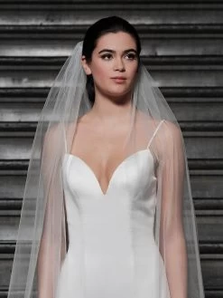 Poirier S379-300-1-MED Sluier -Poirier Trouwjurk s379 300 1 med 224 01