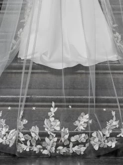 Poirier S379-300-1-MED Sluier -Poirier Trouwjurk s379 300 1 med 224 s379 300 002 06