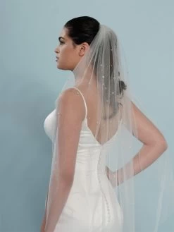 Poirier S401-120-1-Soft Sluier -Poirier Trouwjurk s401 120 1 soft 002 s401 120 002 04