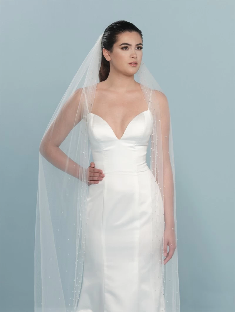 Poirier S402-300-1-Soft Sluier 4 Poirier S402-300-1-Soft Sluier - Afbeelding 2