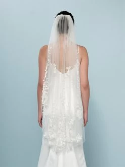 Poirier S411-120-1-Soft Sluier -Poirier Trouwjurk s411 120 1 soft 002 s411 120 002 04