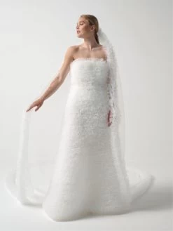 Poirier S415-300-R-Soft Sluier Ivoor