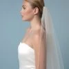 Poirier S43-210-1-Soft Sluier -Poirier Trouwjurk s43 210 1 soft 002 s43 210 002 01