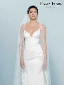 Poirier S708-350-1-Soft Sluier -Poirier Trouwjurk s708 350 1 soft 002 s708 350 002 02x