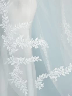 Poirier S708-350-1-Soft Sluier -Poirier Trouwjurk s708 350 1 soft 002 s708 350 002 04