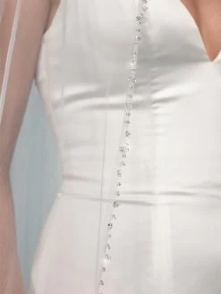 Poirier S709-350-1-Soft Sluier -Poirier Trouwjurk s709 350 1 soft 002 s709 350 002 04 1