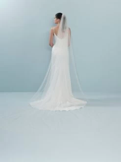 Poirier S713-350-1-Soft Sluier 9 Poirier S713-350-1-Soft Sluier -Poirier Trouwjurk s713 350 1 soft 002 s713 350 002 04