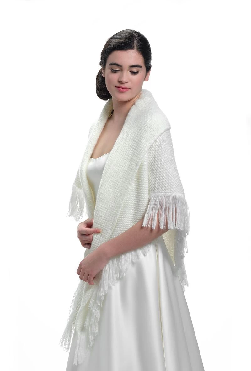 Gebreide Stola S172 | Poirier 3 Gebreide Stola S172 | Poirier