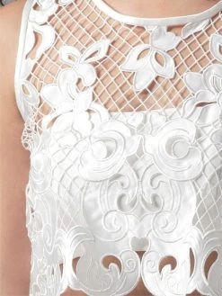 Poirier T-162 Top -Poirier Trouwjurk t 162 002 t 162 detail