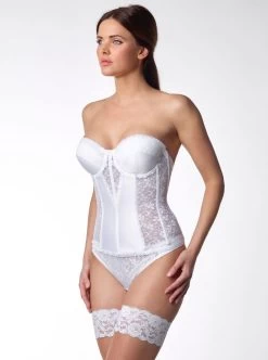 Poirier 423 Torselet 'Curve Collection' -Poirier Trouwjurk torselet poirier 423 2 1